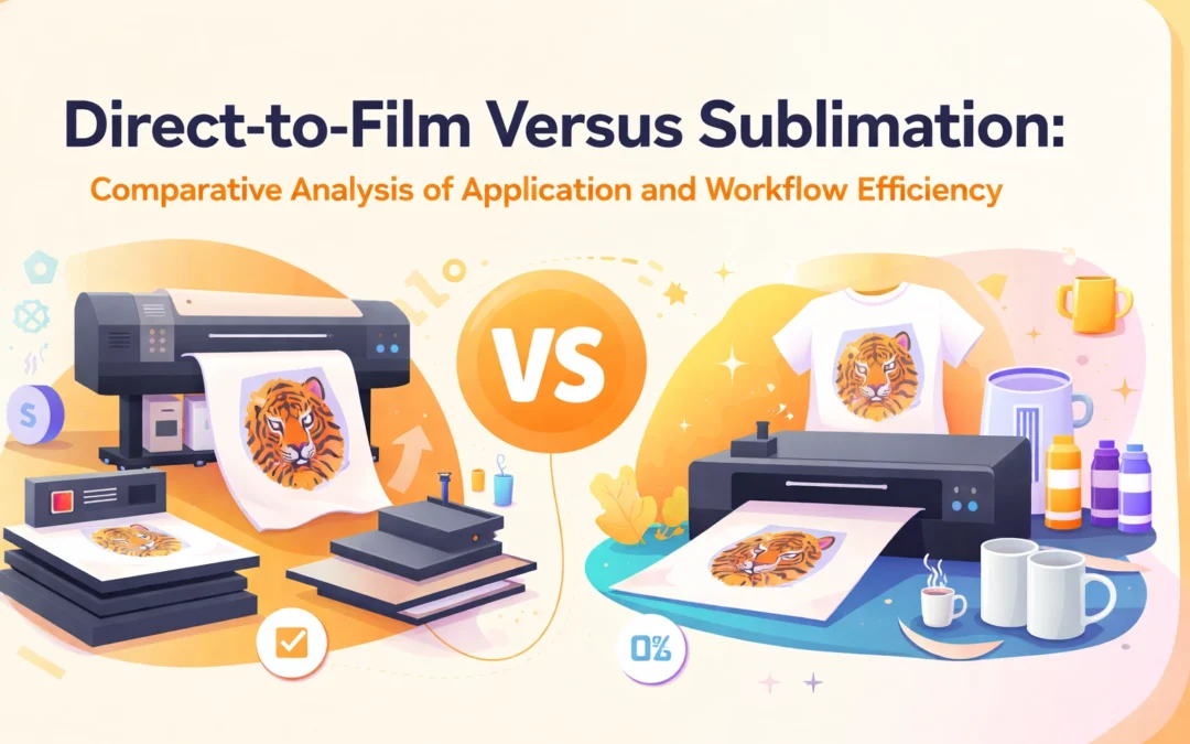 Direct-to-Film Versus Sublimation: Comparative Analysis of Application and Workflow Efficiency