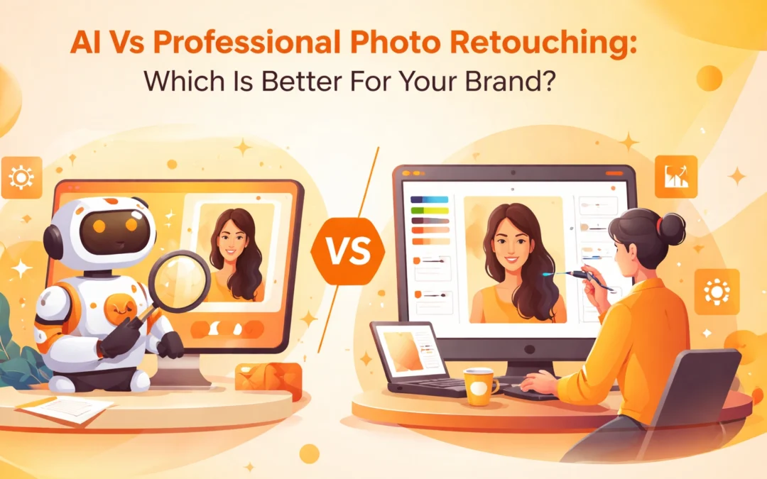 AI Vs Professional Photo Retouching: Which Is Better For Your Brand?
