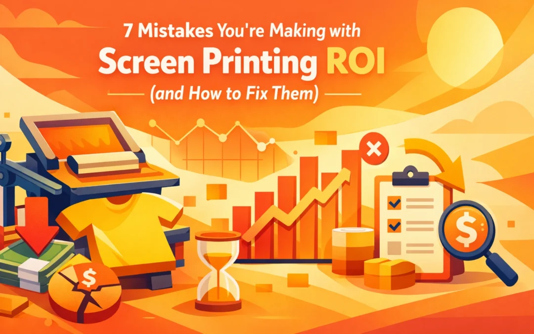 7 Mistakes You're Making with Screen Printing ROI (and How to Fix Them)