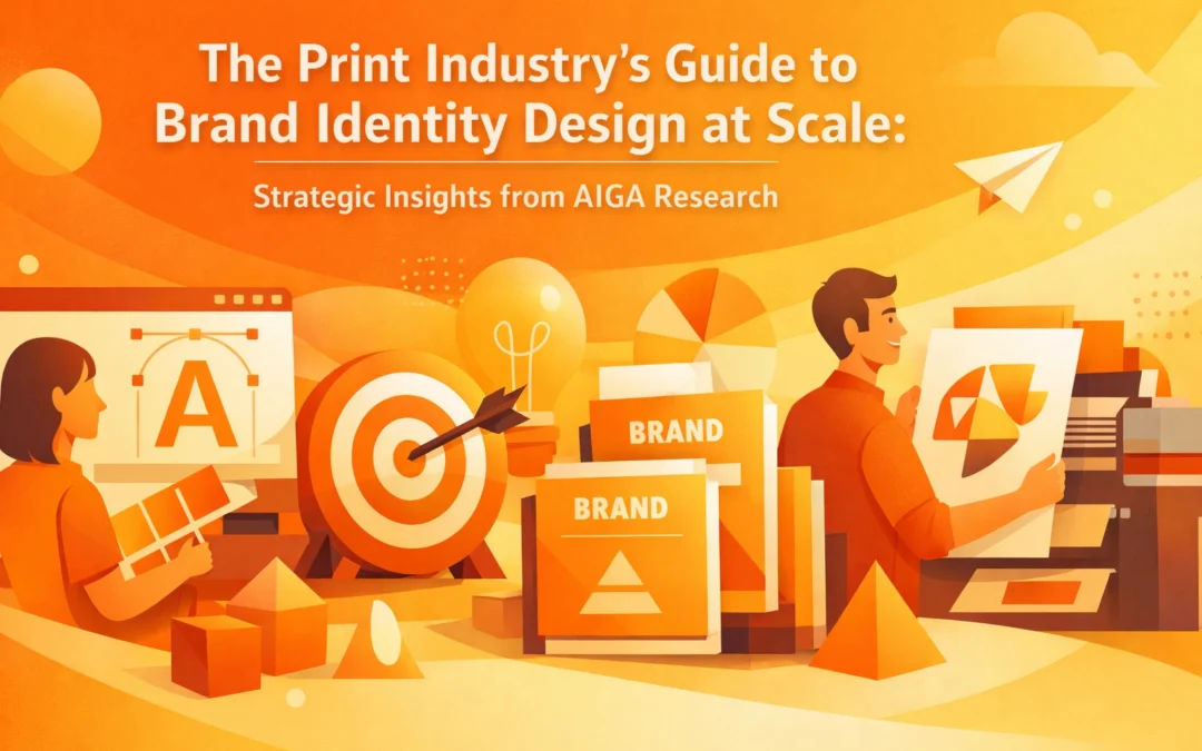 The Print Industry's Guide to Brand Identity Design at Scale: Strategic Insights from AIGA Research