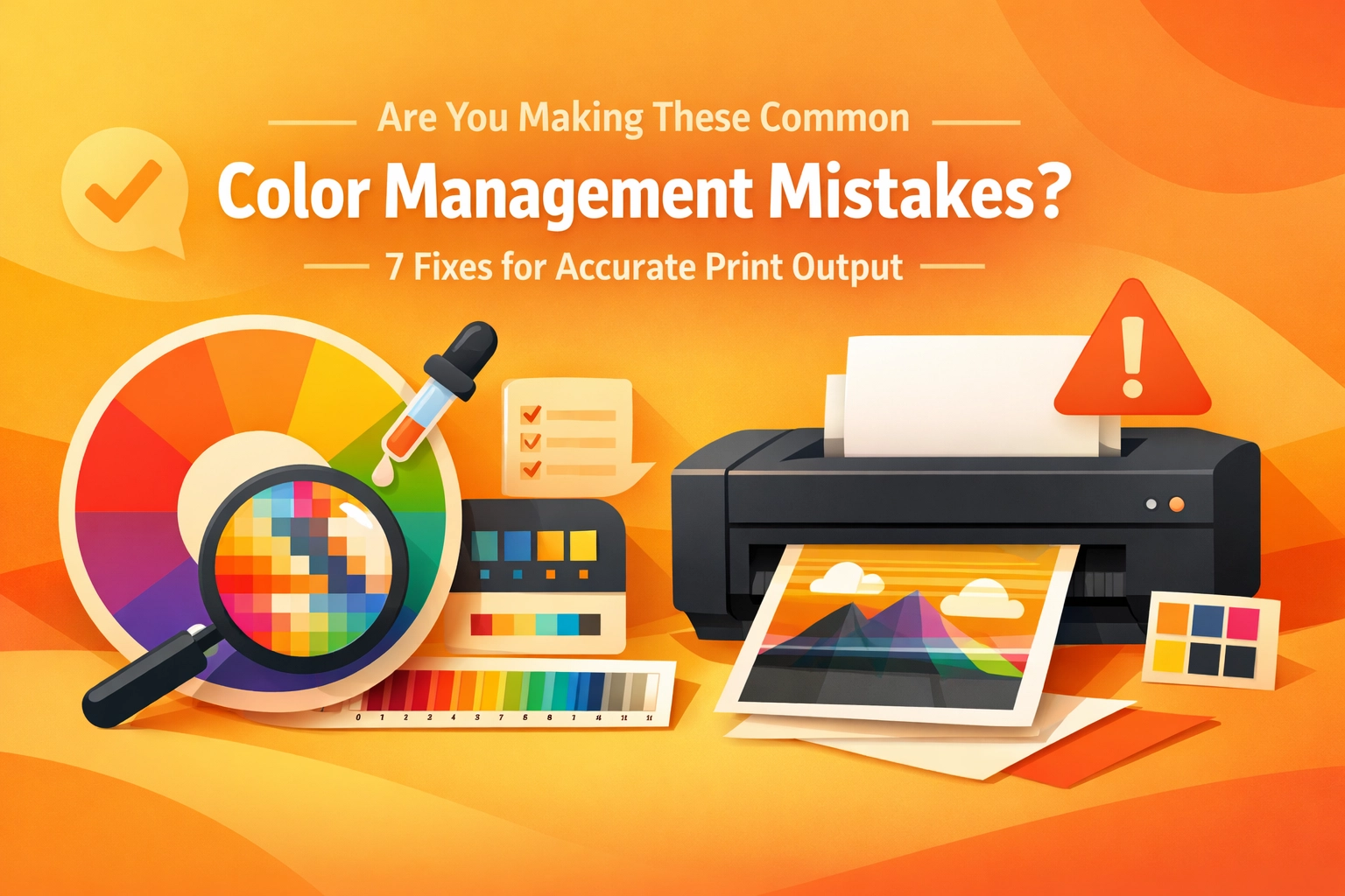 Are You Making These Common Color Management Mistakes? 7 Fixes for Accurate Print Output