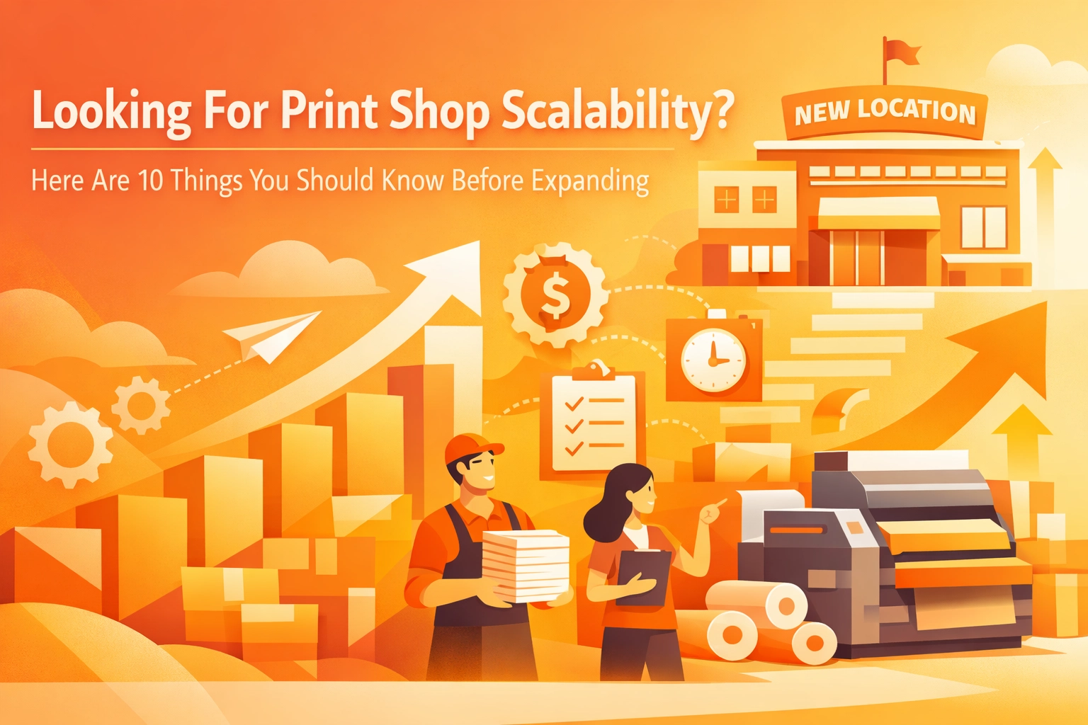 Looking For Print Shop Scalability? Here Are 10 Things You Should Know Before Expanding