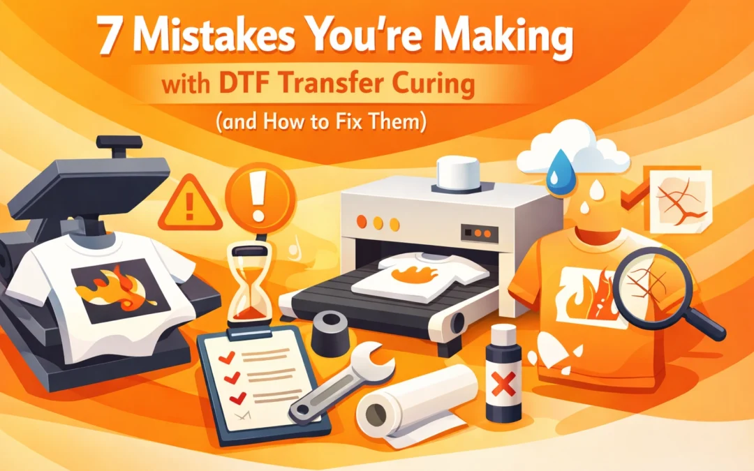 7 Mistakes You’re Making with DTF Transfer Curing (and How to Fix Them)