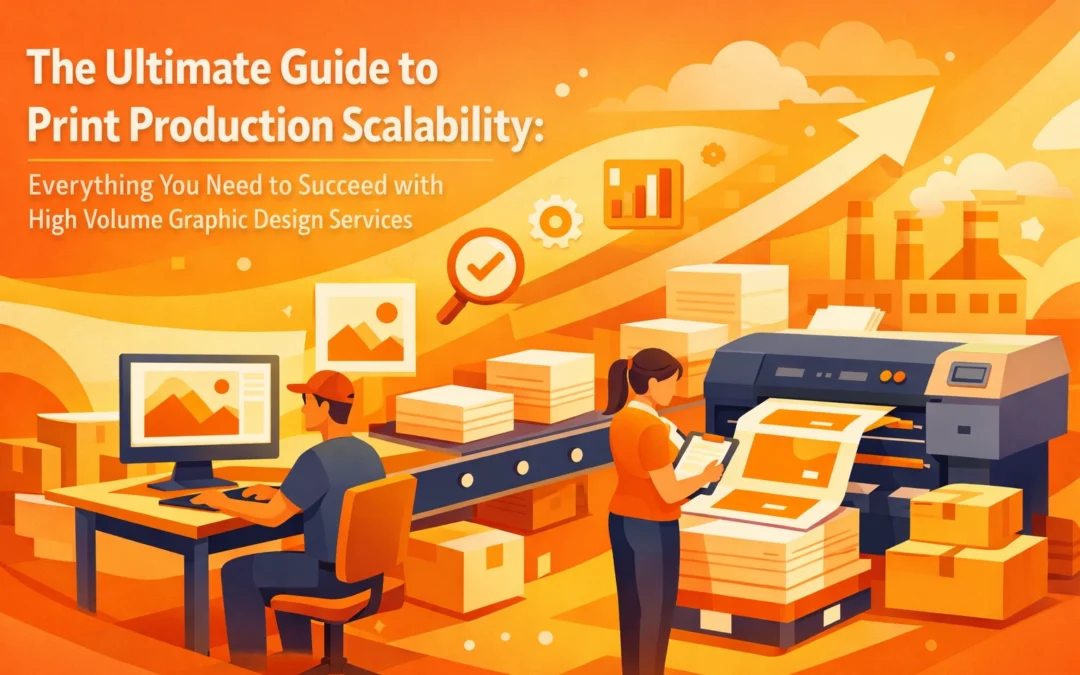 The Ultimate Guide to Print Production Scalability: Everything You Need to Succeed with High Volume Graphic Design Services