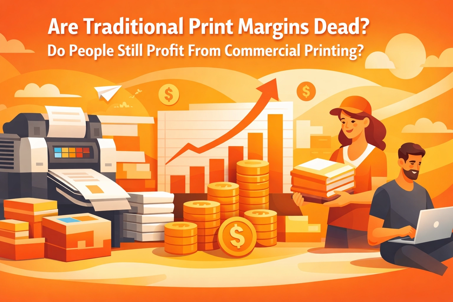 Are Traditional Print Margins Dead? Do People Still Profit From Commercial Printing?